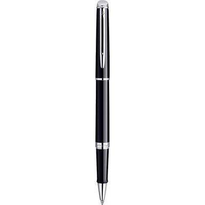 Waterman Hemisphere Essential Rollerball Pen (Black and Chrome)