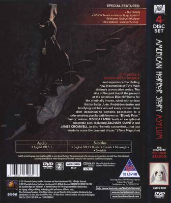American Horror Story - Season 2 - Asylum (DVD, Boxed set)