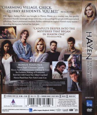 Haven - Season 2 (DVD, Boxed set)