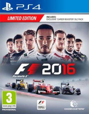 F1 2016 (PlayStation 4, Blu-ray disc)