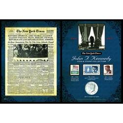 New York Times JFK Coin & Stamp Collection