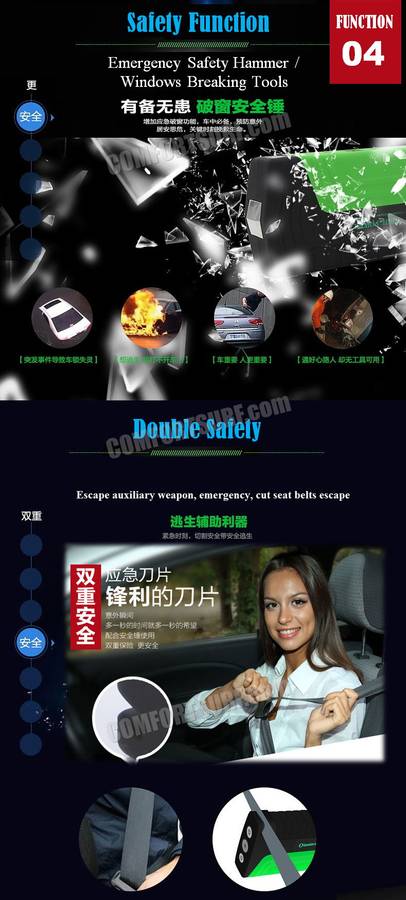 Original Multifunction Car Jumper Starter Power Bank 69800mAh with 5V 9V 12V 16V 19V Outpu