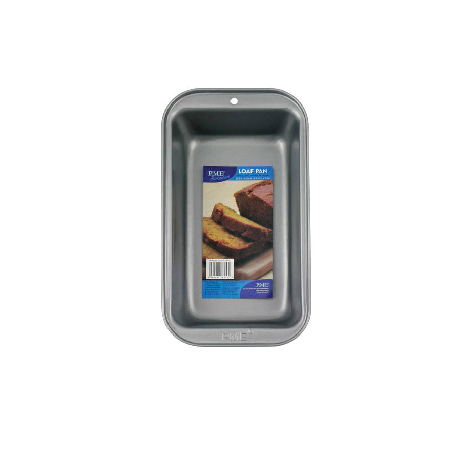 Pme Non Stick Oblong Loaf Cake Baking Sponge Tin Pan Tray (23.5 x 13 x 6cm)