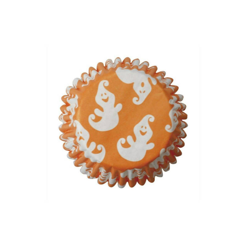 Culpitt 54pk GHOST 50mm Standard Cupcake Cup Cake Muffin Baking Cases