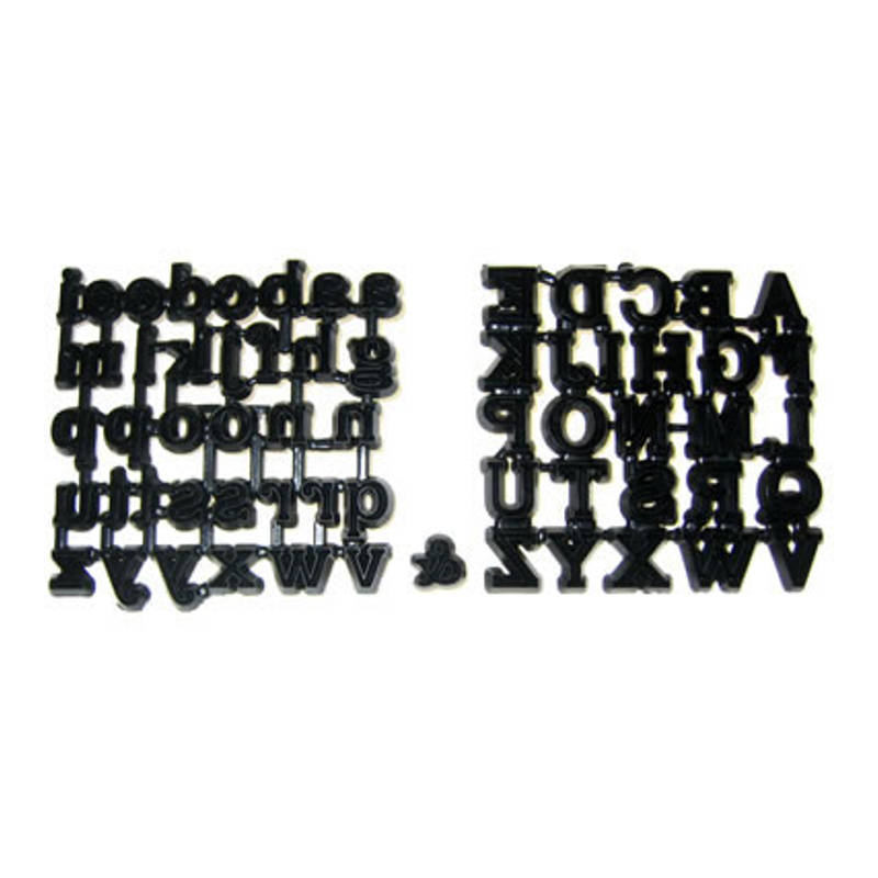 Patchwork Cutters CLASSIC ALPHABET Letters Sugarcraft Cake Decorating