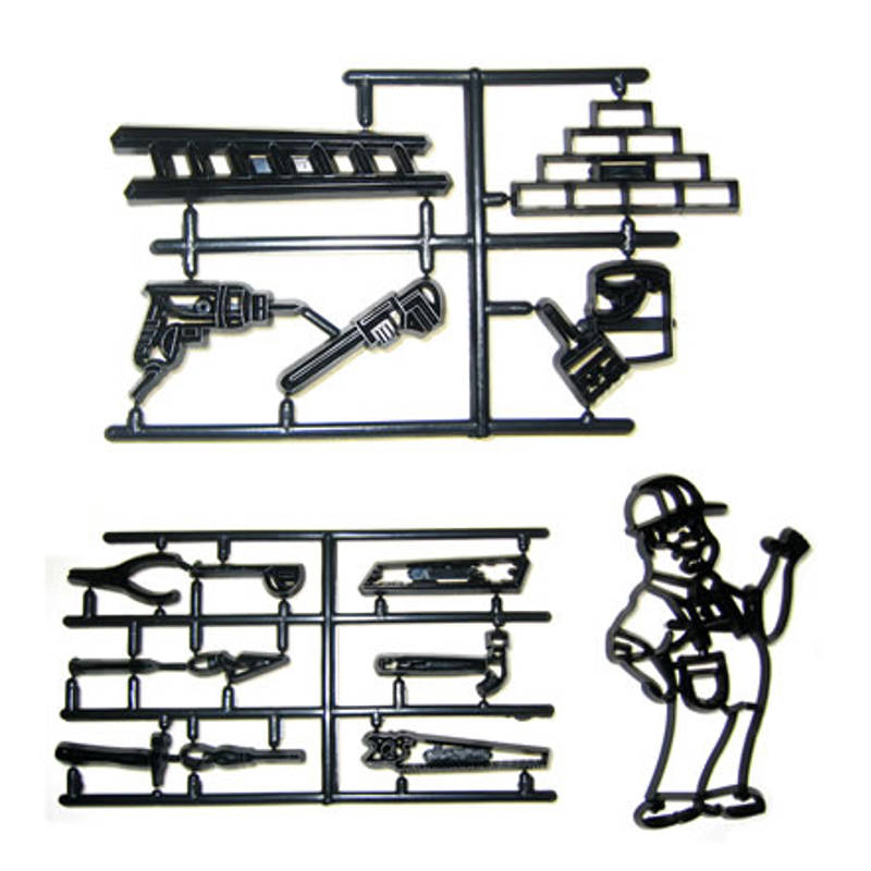 Patchwork Cutters DIY SET Builders Tools Sugarcraft Cake Decorating