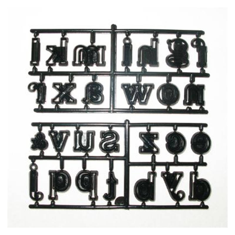 Patchwork Cutters LARGE ALPHABET (LOWER CASE) Sugarcraft Cake Decorating