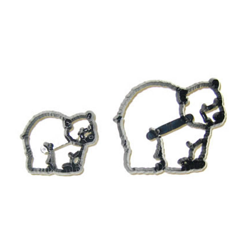 Patchwork Cutters POLAR BEARS Sugarcraft Cake Decorating