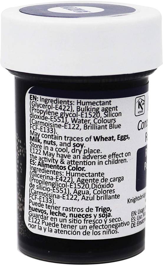 PME 25g REGAL PURPLE Food Fondant Icing Colouring Paste Gel for Cake Sugarcraft