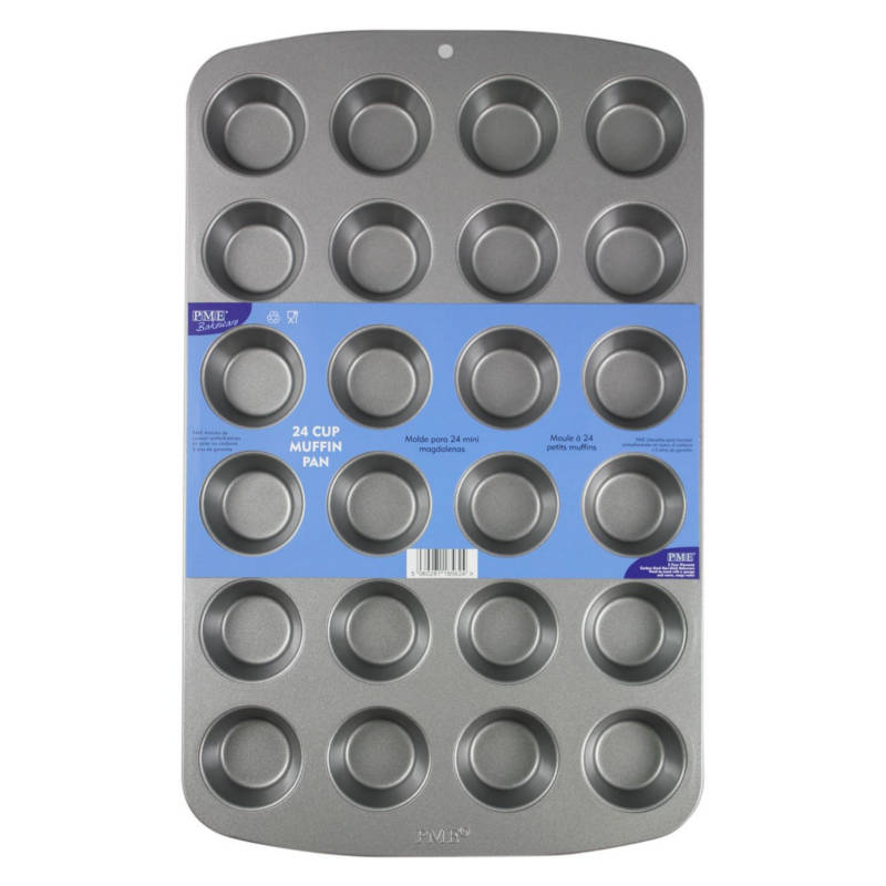 PME Non Stick 24 CUP MINI MUFFIN Cake Baking Pan Tin Tray Bakeware