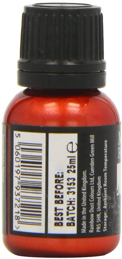 Rainbow Dust Edible Food Paint METALLIC RED For Cake Decorating Sugarcraft