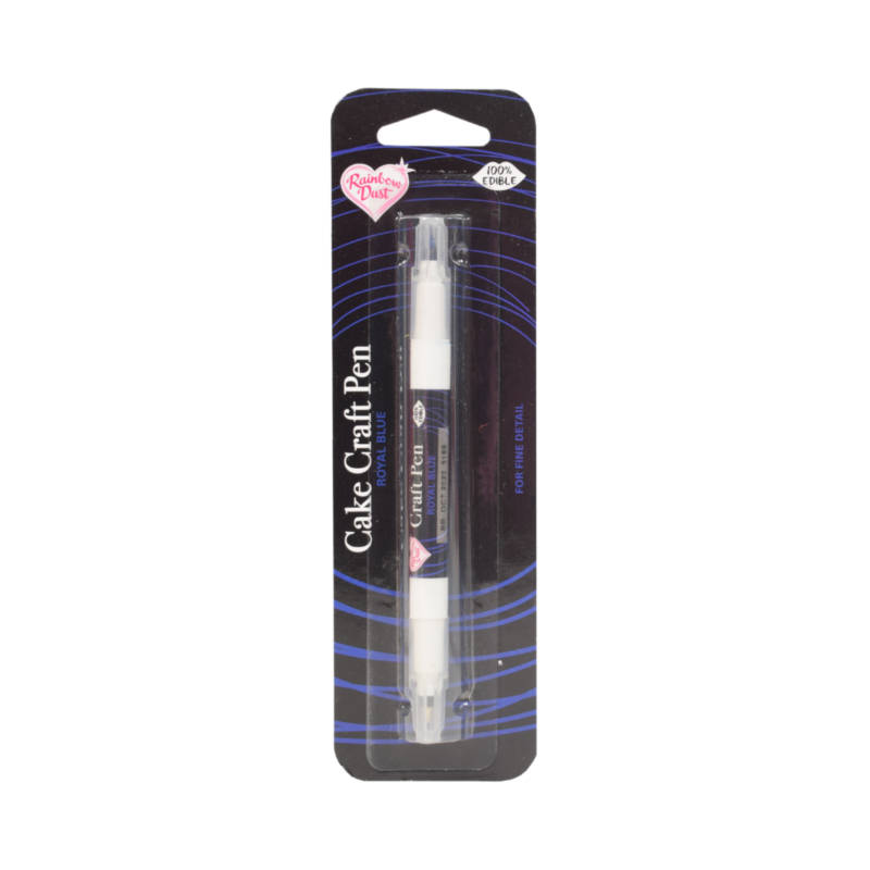 Rainbow Dust Cake Craft Pen Edible Food Colouring for Fine Detail - Royal Blue