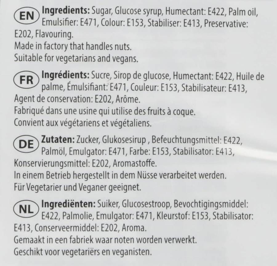 Jet Black Renshaw Ready To Roll Icing Fondant Cake Regalice Sugarpaste 500g