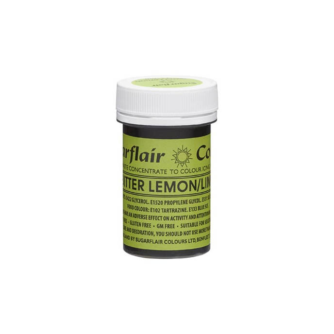 SugarFlair Spectral Concentrated Edible Paste Food Colouring - Bitter Lemon