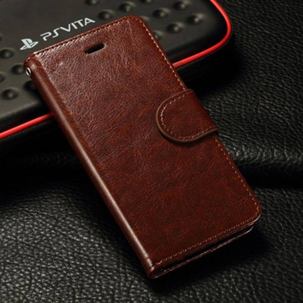 Luxury Design Wallet PU Leather Case Cover For iPhone 6