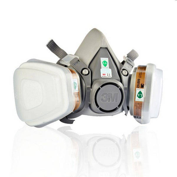 6200 N95 Double Gas Mask Protection Filter Chemical Respirator Mask