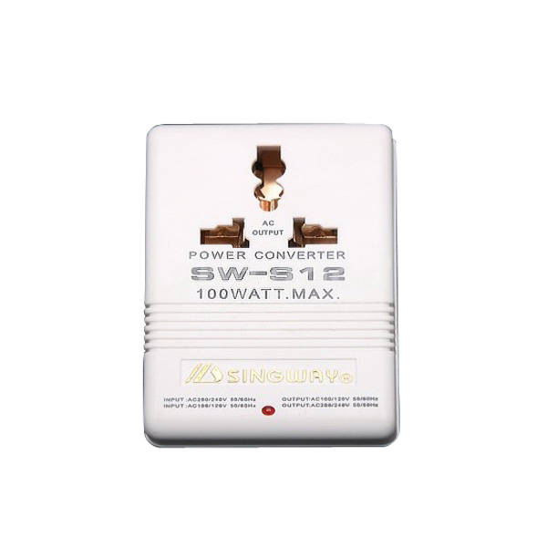 100W Watt 110V To 220V Step Up/Down Voltage Converter Transformer Travel US Plug