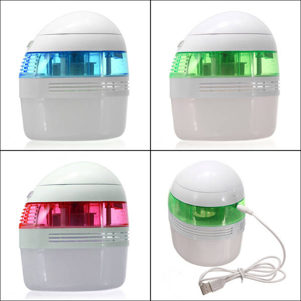 Portable USB Mini Room Office Humidifier Purifier Air Freshener