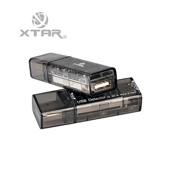 Xtar VI01 USB Current Voltage LCD Monitor Tester Mobile Power Detector Black