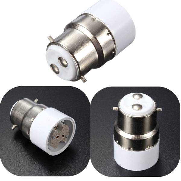 B22 to MR16 Base Screw LED Light Lamp Bulb Holder Adapter Socket Converter
