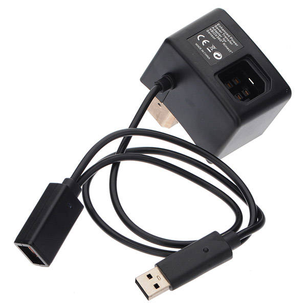 AC Adapter Convertor USB Cable for Microsoft Xbox 360 Kinect Sensor