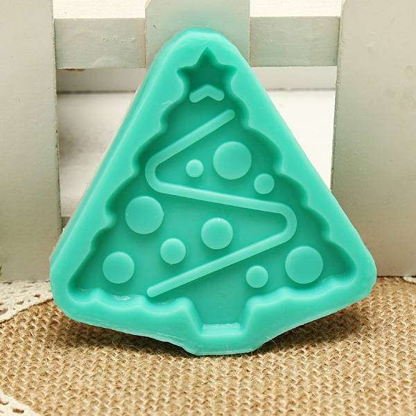 Christmas Tree Silicone Chocolate Cake Mold Jelly Pudding Mould