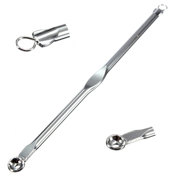 Stainless Steel Blackhead Comedone Acne Blemish Extractor Remover