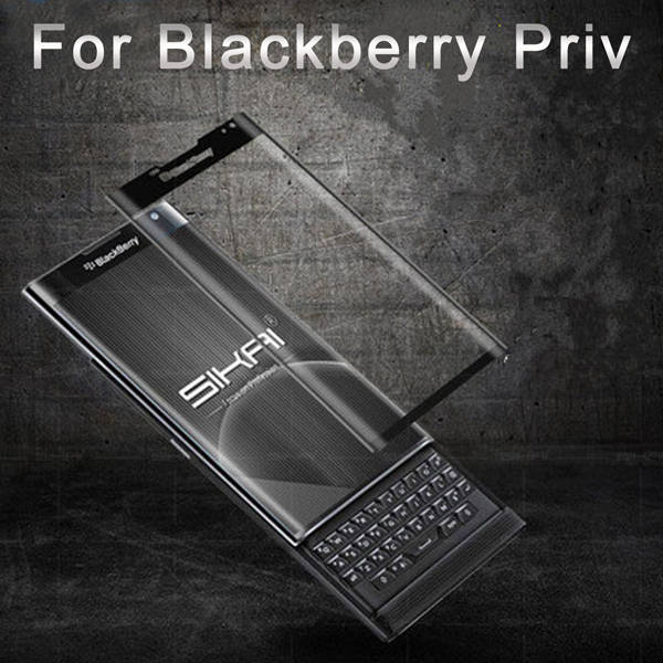 9H 3D Curved Tempered Glass Full Screen Protector Film For Blackberry Priv