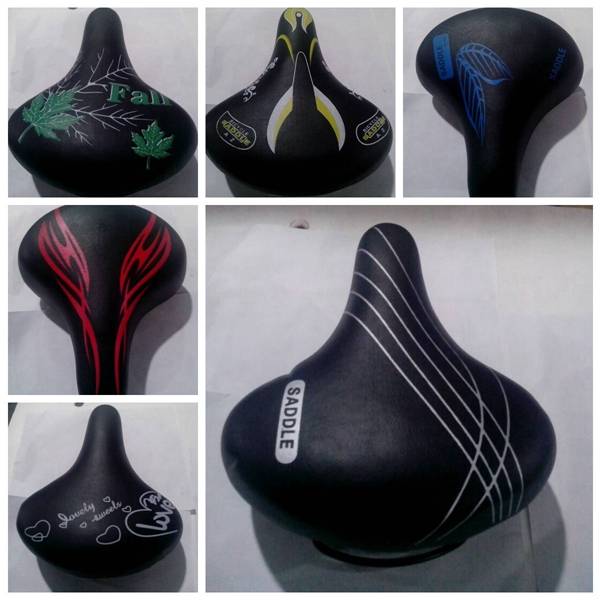 Bike Seat Bicycle Saddle Cushion Saddle Bicycle Cycling Wide Large Bicycle Sadd
