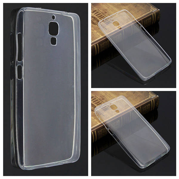 Ultra Slim Clear TPU GEL Soft Back Cover Case Skin For Xiaomi 4 Mi4