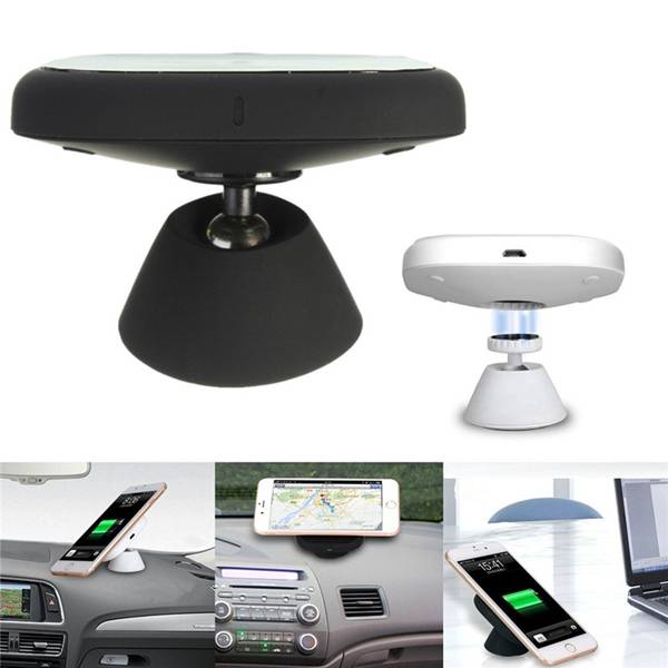 Qi Wireless Car Charger Transmitter Cradle Holder for Sumsung S6 Edge Plus Note