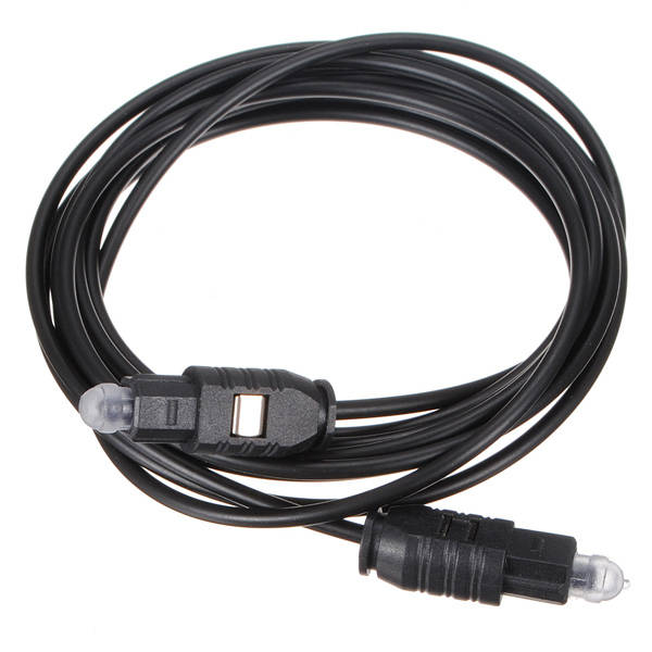 Digital Optical Fiber Optic Toslink Audio Cable 6FT