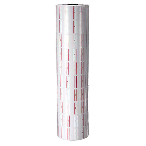 10 Rolls WHITE Price Label for MX-5500 Price Tag Gun labeller