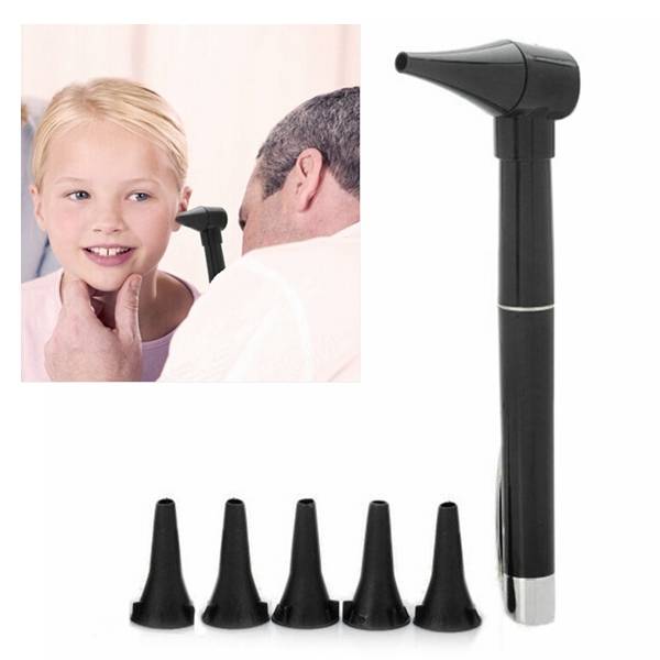 Pen Style Professional Ear Care Otoscope Auriscope Diagnostic Set