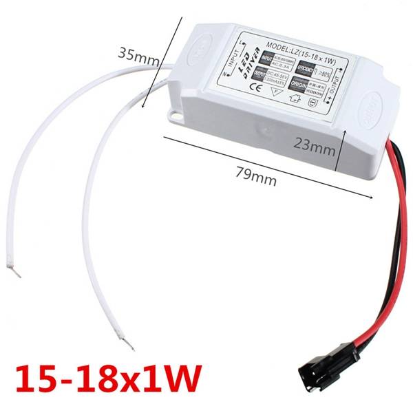 15-18W Power Supply Driver Adapter Transformer For LED Light Lamp Bulb