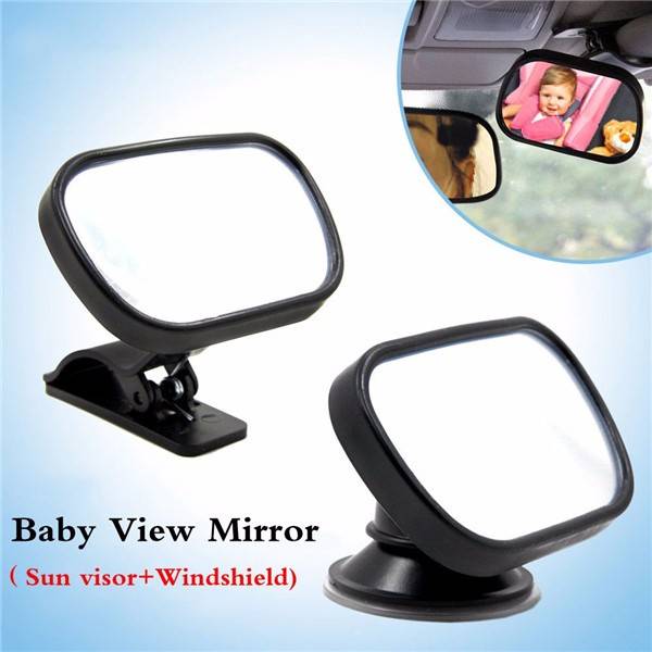 Tirol Mini Adjustable Car Baby View Mirror Car Rear Baby Safety Convex Mirror 8