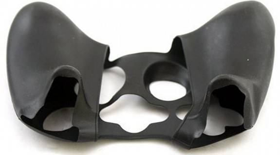 Black Silicone Skin Case Cover for XBOX 360 Controller
