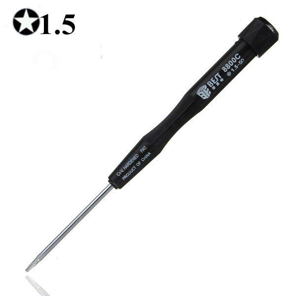 Best 8800C 1.5mm Five Point Star Pentalobe Screwdriver Cell Phone Laptop Repair