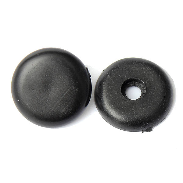 Car Vehicle Seatbelt Retaining Replacement Button Stop Black