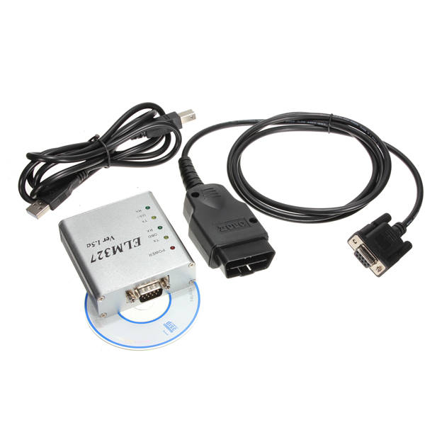Aluminum USB  V1.5 CAN-BUS Car Diagnostic Interface Scanner