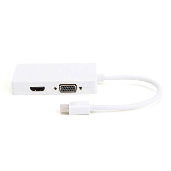 LENTION Thunderbolt Mini Display Port DVI VGA HDMI 3 in 1 Multi-functional HDTV