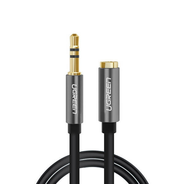 1.5m Ugreen 3.5mm Male to Female Extension Stereo Aux Gold Plated Cable