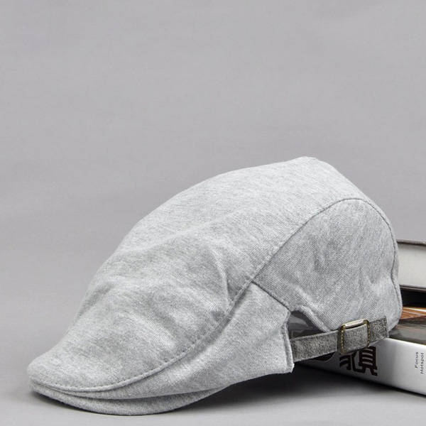 Mens Women Vintage Newsboy Cabbie Flat Beret Cap