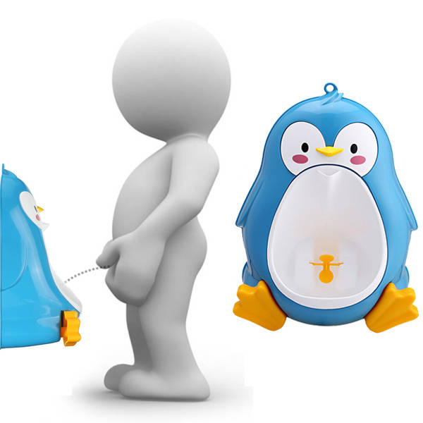 Baby Urinal Toddler Potties Boys Pee Trainer Children Removable Lovely Penguin