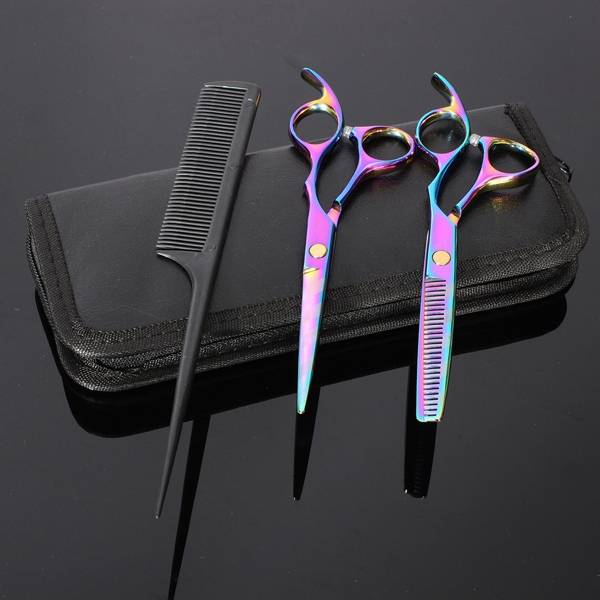 Professional Hairdressing Thinning Plat Cut Scissors Shears Set Comb