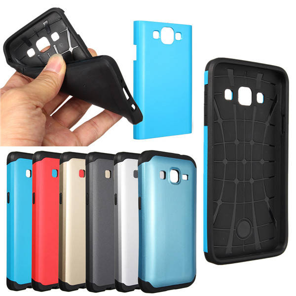 Hybrid Armor Rugged Shockproof Hard Case Cover For Samsung Galaxy A3 A3000