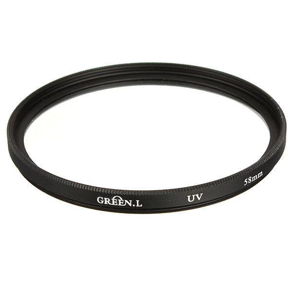 58mm 58 mm UV Lens Filter Protector Cap for Canon Nikon