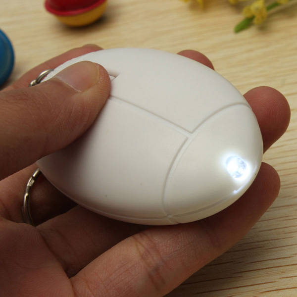 Loud Personal Staff Anti-Rape Anti-Attack Safety Security Panic Alarm Torch