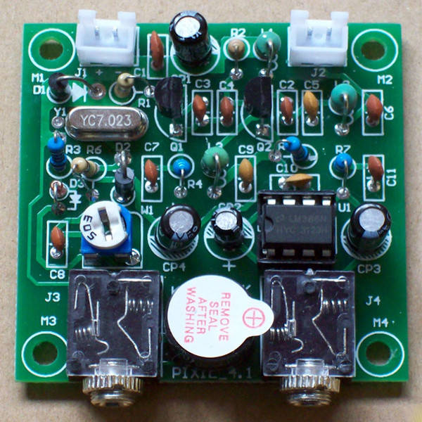 DIY QRP Pixie Kit CW Receiver Transmitter 7.023MHz Shortwave Radio