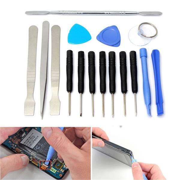 16 in 1 Universal Repair Tools Screwdrivers Opening Tools Kit For Mobile Phone